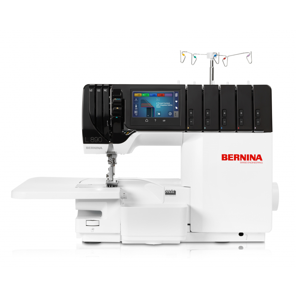 Bernina L890 Coverlock Maschine quadratisch